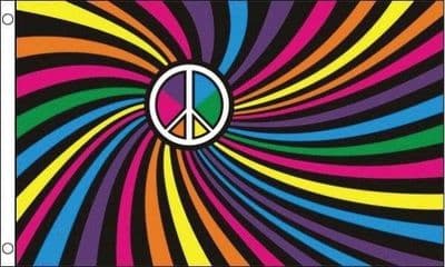 Rainbow Swirl Flag