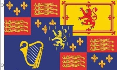 Royal Banner 1689 to 1702 (William III) Flag