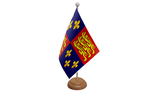 Royal Banner 16th Century Wooden Table Flag