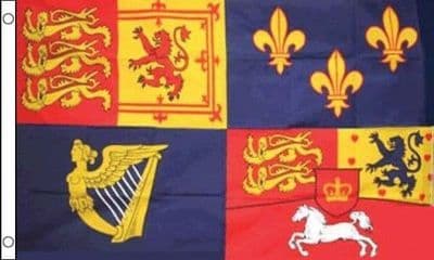 Royal Banner 1714 to 1801 (House of Hanover) Flag