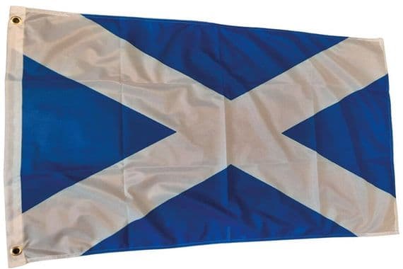 Scotland 5x3 Knitted Polyester Heavy Flag | flagly.co.uk