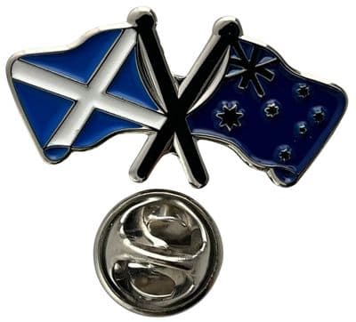 Scotland & Australia Pin Badge