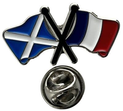 Scotland & France Pin Badge
