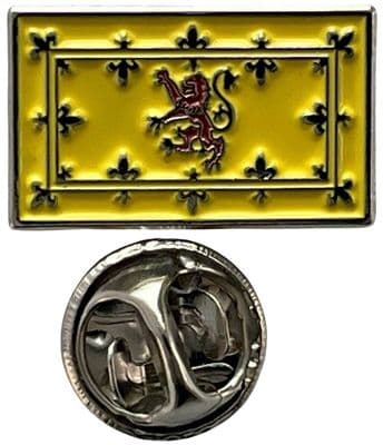 Scotland Lion Flag Pin Badge