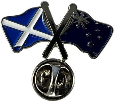 Scotland & New Zealand Pin Badge