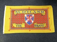 Scotland The Brave Tartan Flag | flagly.co.uk | We Sell Flags