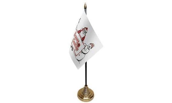 Seasons Greetings Table Flag | flagly.co.uk | We Sell Flags