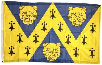 Shropshire 5ft x 3ft Knitted Polyester Heavy Flag