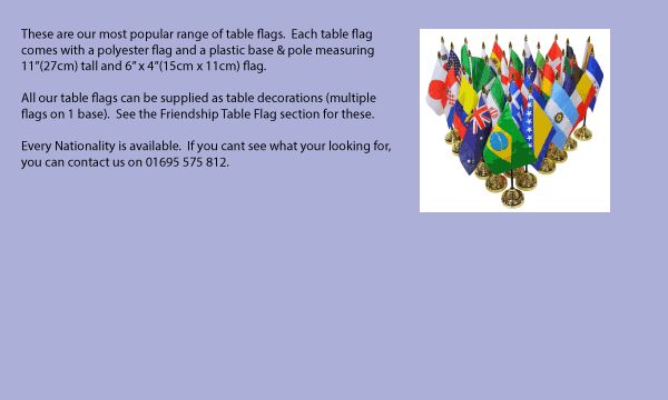 Shropshire Table Flag | flagly.co.uk | We Sell Flags
