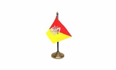 Sicily Table Flag