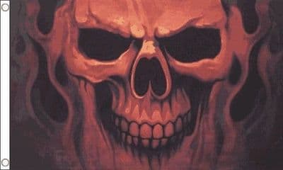 Skull Ghost Flag