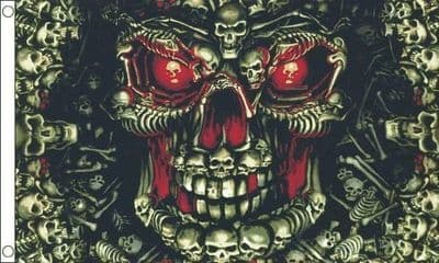 Skulls Multi Flag