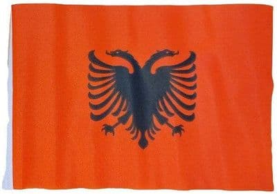 Small Albania Flag - 9