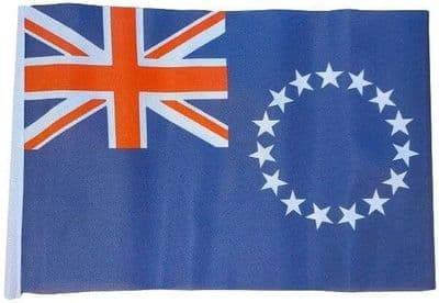Small Cook Islands Flag - 9