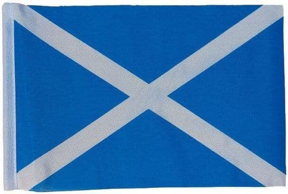 Small Small Scotland Flag - St Andrew | flagly.co.uk | We Sell Flags