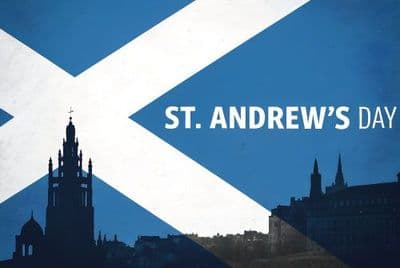 St Andrew's Day Flags