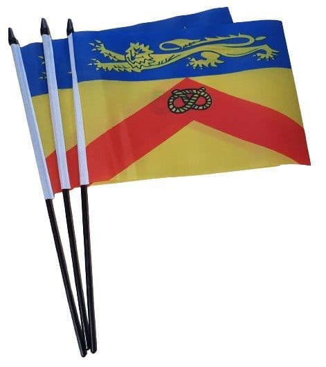Staffordshire Hand Flag - 3 Pack | flagly.co.uk | We Sell Flags