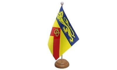 Staffordshire Wooden Table Flag