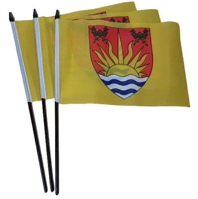 Suffolk Hand Flag - 3 Pack