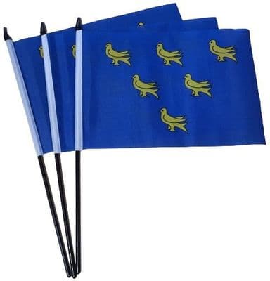 Sussex Hand Flag - 3 Pack