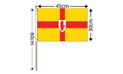 Ulster Hand Flag Large (18