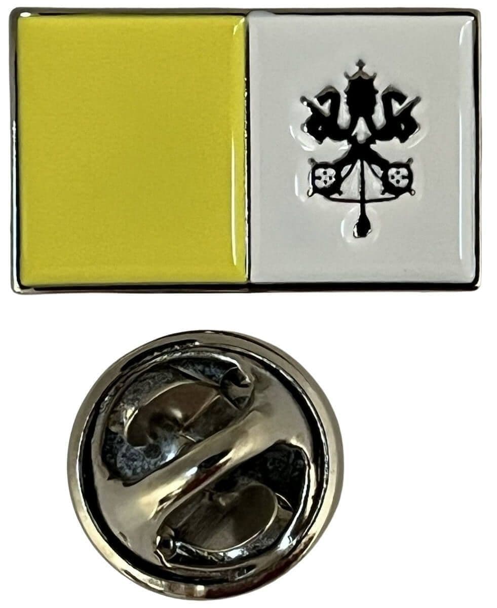 Vatican City Flag Pin Badge
