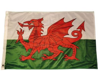 Wales 3ft x 2ft Knitted Polyester Heavy Flag