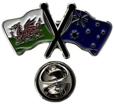 Wales & Australia Pin Badge