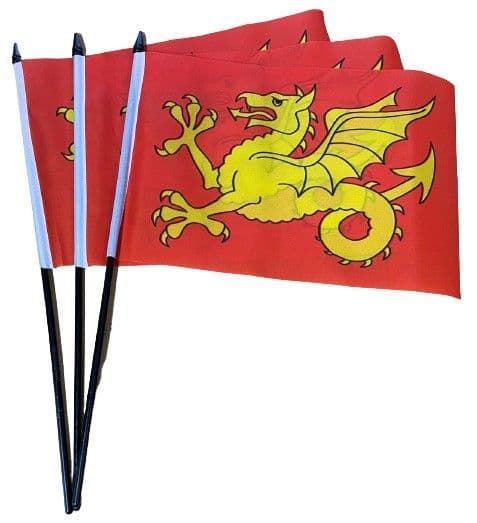 Wessex Hand Flag - 3 Pack | flagly.co.uk | We Sell Flags