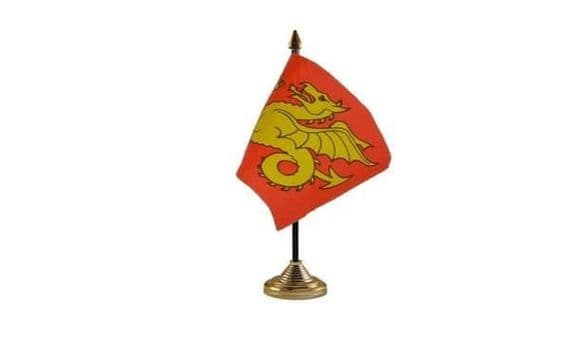 Wessex Table Flag | flagly.co.uk | We Sell Flags and Bunting
