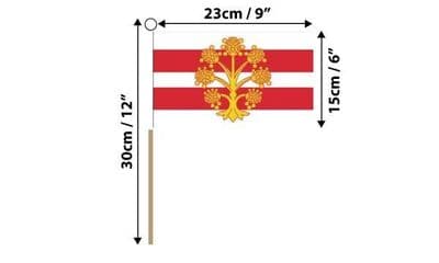 Westmorland Hand Flag
