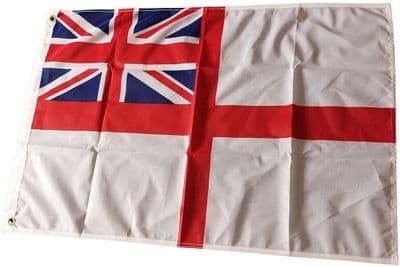 White Ensign 3x2 Knitted Polyester Heavy Flag