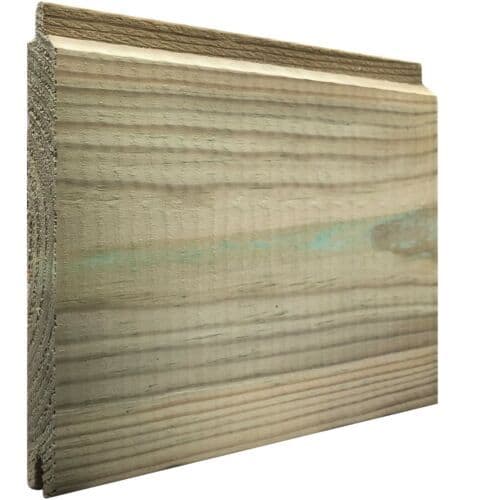 025 X 125mm Tgv Tanalised Redwood Board (Fin 20 X 120mm)