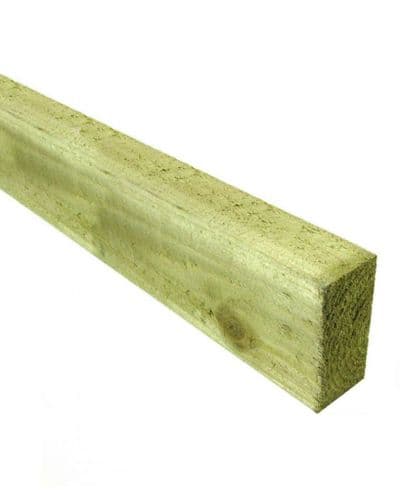 038 X 50 Tanalised Sawn (Ungraded) Fence Rail