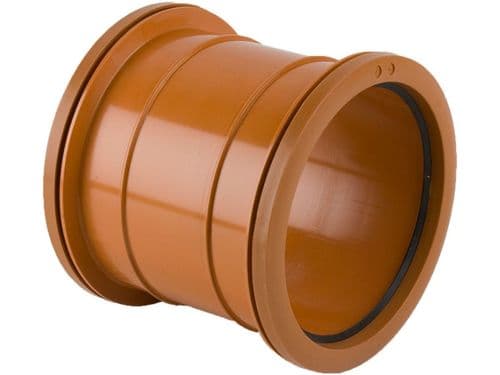 110mm Double Socket PVC Slip Coupler