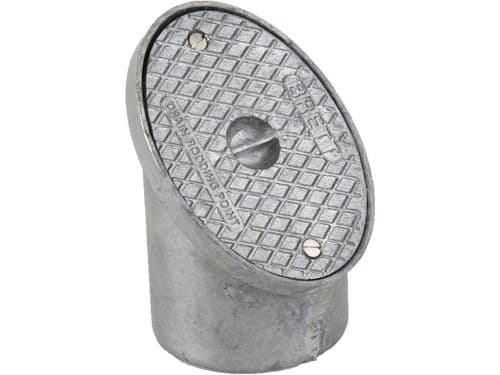 110mm Oval Rodding Point - Silver