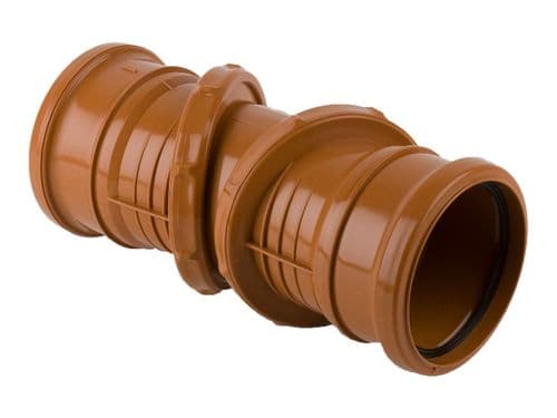 110mm x 0°-30° Adjustable Double Socket Bend