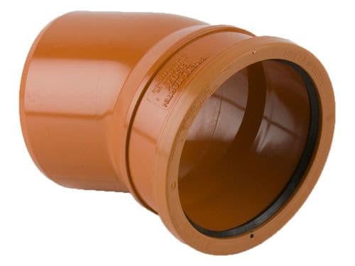 110mm x 22.5° Single Socket Bend
