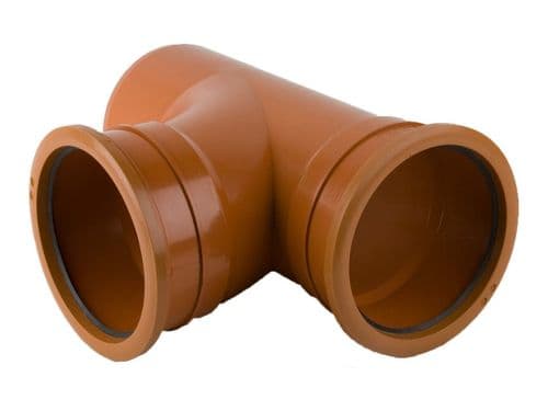 160mm x 160mm x 87.5° Double Socket Branch
