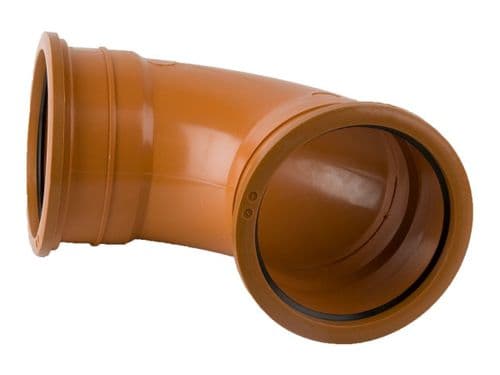 160mm x 87.5° Double Socket Bend