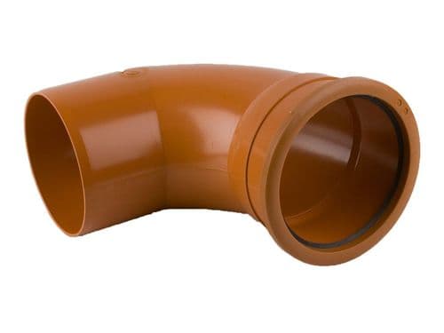 160mm x 87.5° Single Socket Bend
