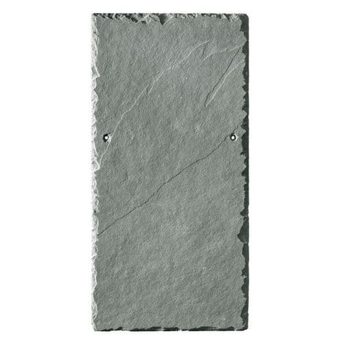 500 X 250mm Brazilian Grey/Green Pre Holed Roof Slate