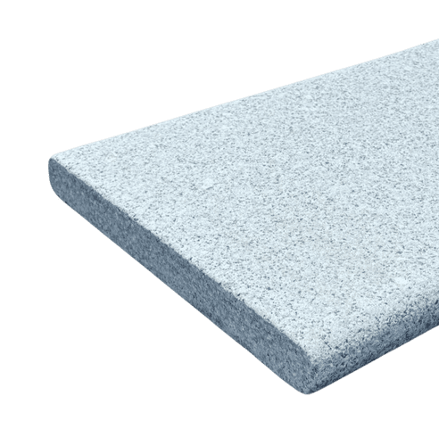 Blasted and Full Bullnose Granite Coping 450x900x50mm