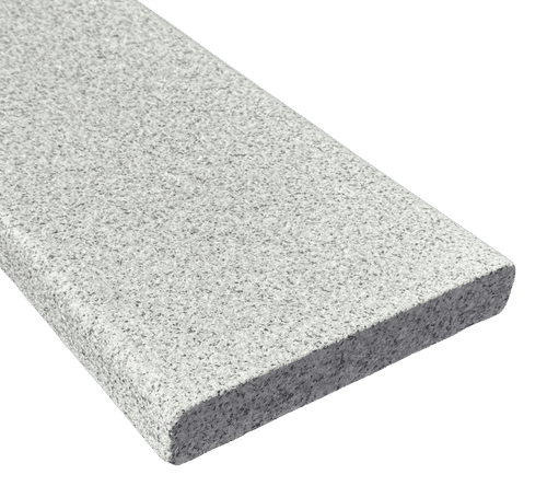 Blasted and Half Bullnose Granite Coping 450x900x50mm