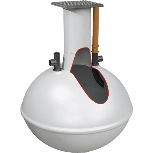 Clearwater Alpha 3800 Litres  Septic Tanks