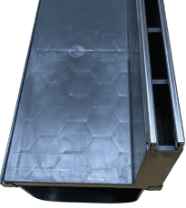 Dekdrain Brickslot Vela PP Stainless Edge Drain 87mm x 1m (121x84x1000)