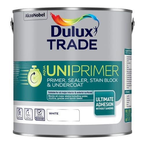 Dulux Trade Aqua UniPrimer White 2.5L