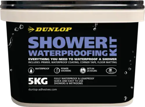 Dunlop Shower Waterproofing Kit 5kg (19038)