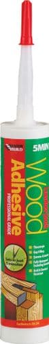 Everbuild Lumberjack 5 Minute Polyurethane Wood Adhesive 310ml