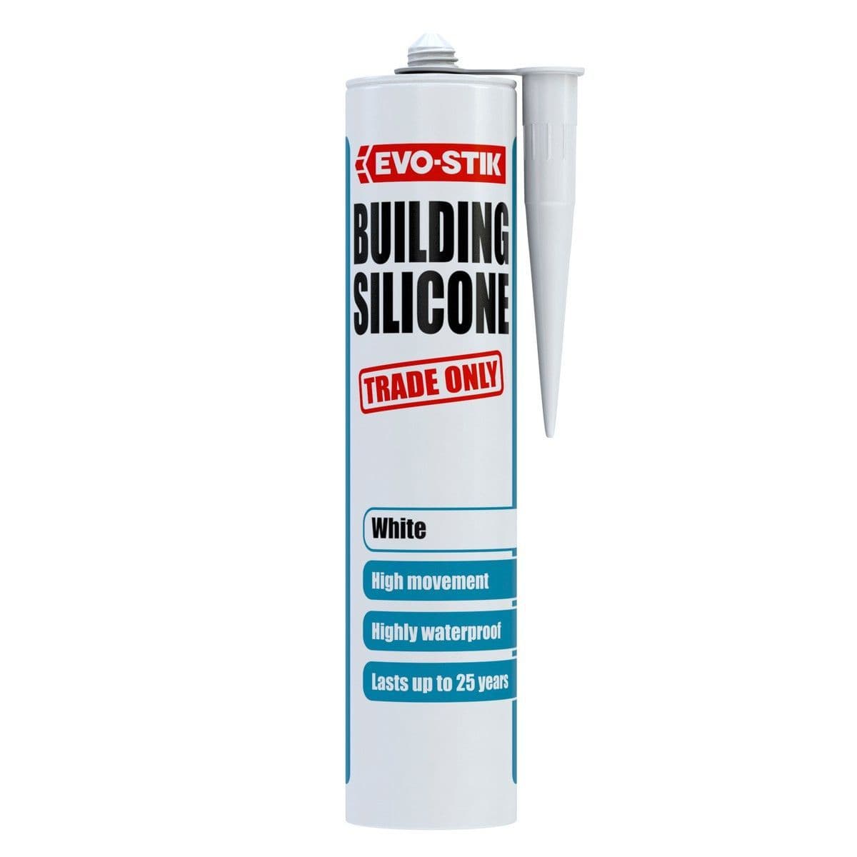 EVOSTIK Building Silicone Sealant White